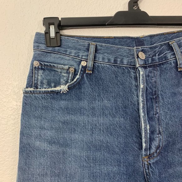 Agolde Jamie High Rise Classic Jeans Tapered Ankle - Picture 3 of 12